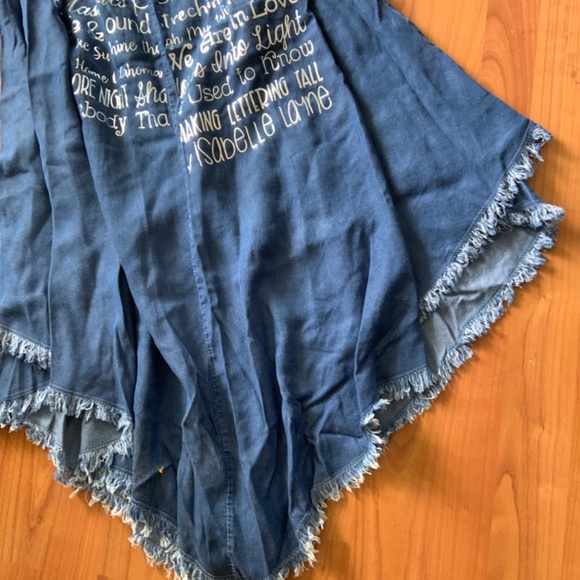 GRAPHIC JEAN MODAL DRESS NWT - Picture 3 of 5